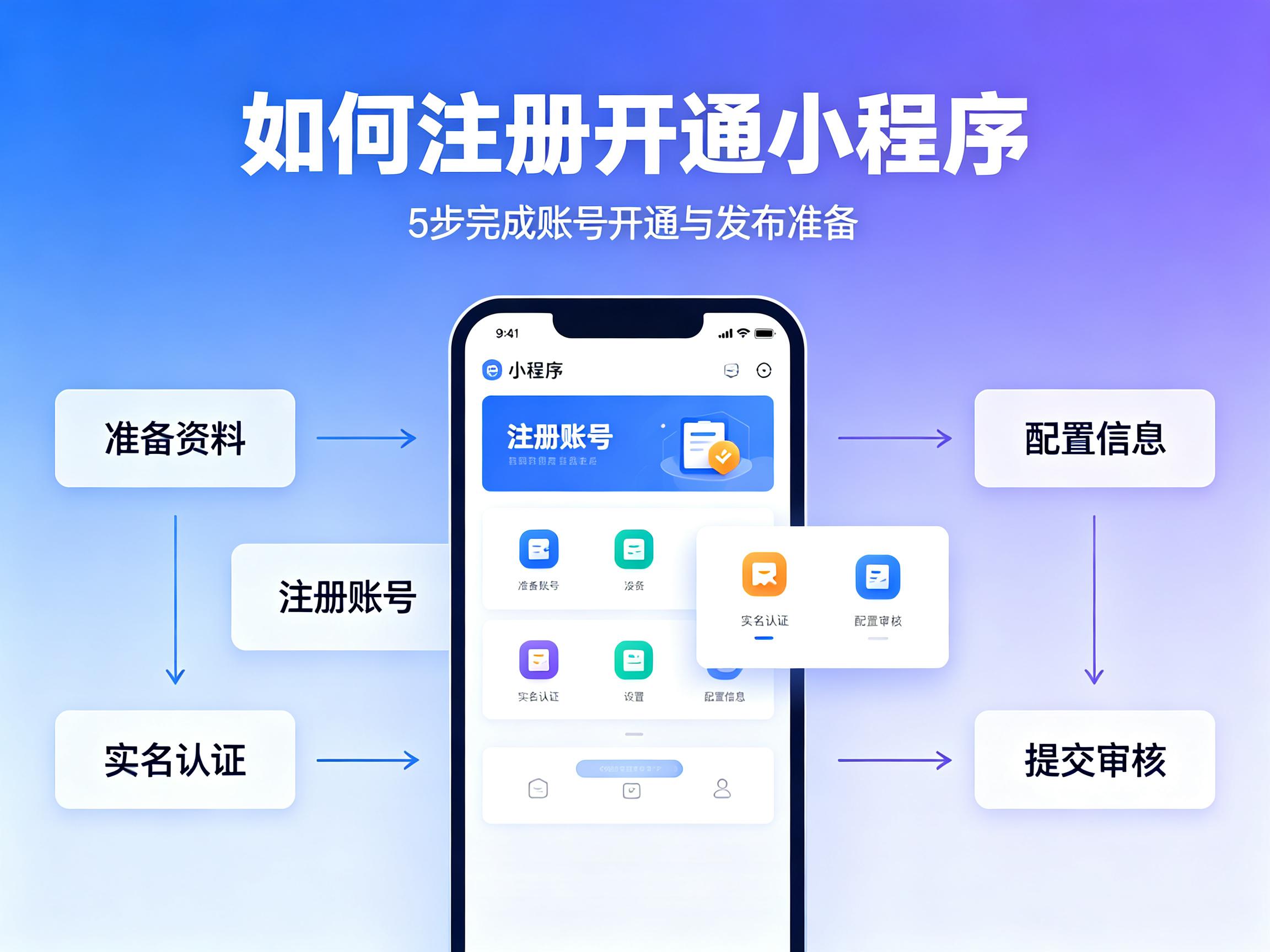 白城市|如何注册开通备案一个小程序